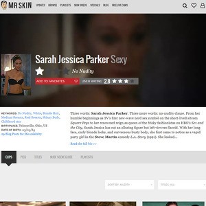 Sarah Jessica Parker
