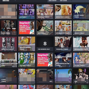 8Muses, Comic Porno Seiten
