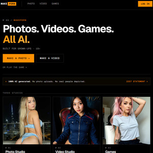 MakePorn, Generátory AI Porno