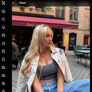 AlexisShv, Twitter Porno Konten