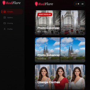 RedFlare, Site-uri NSFW AI
