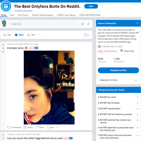 OnlyFans Asstastic