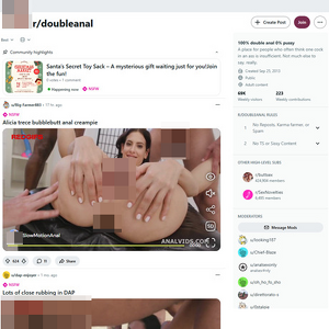 Reddit Double Anal, Double Penetration Sites