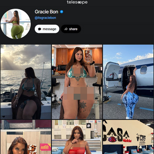 Gracie Bon, OnlyFans Telegram Channels