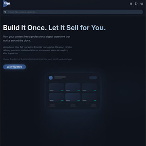 Clips, Sites Like OnlyFans