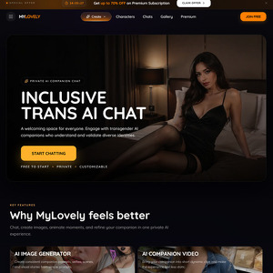 MyLovely AI Trans, AI Trans Porno Strani