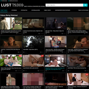 Lust Taboo, Tabu Porno Si̇teleri̇