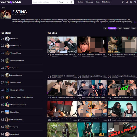 Clips4Sale Fisting