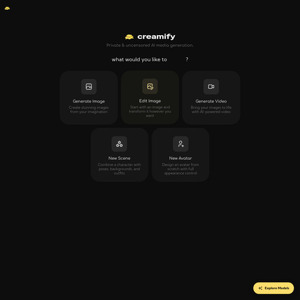 Creamify AI, AI-pornografigeneratorer