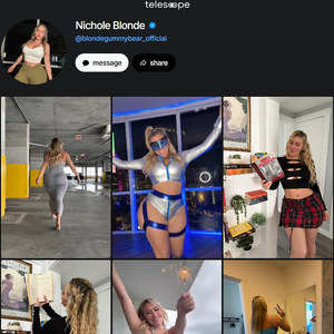 Nichole Blonde, OnlyFans Telegram Channels