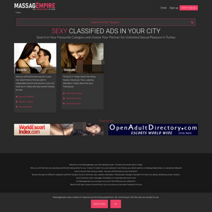 MassagEmpire, Eskort Siteleri