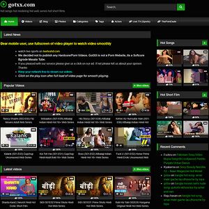 GotXX, Indische Porno Seiten