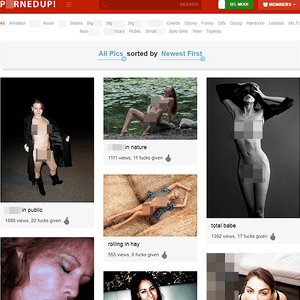 PornedUp, Porno Bilder Seiten