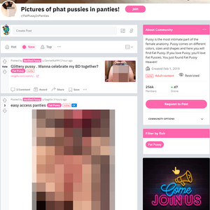 FatPussyInPanties, Reddit NSFW List