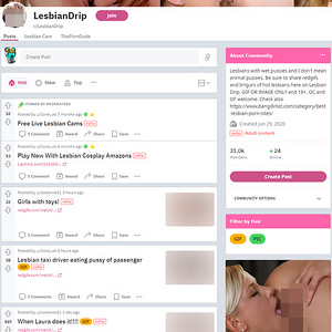 LesbianDrip & 663+ Reddit NSFW List Like Reddit.com