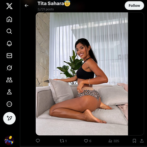 Tita Sahara, Twitter Porn Accounts