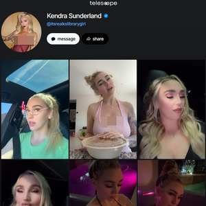 Kendra Sunderland, OnlyFans Telegram Channels
