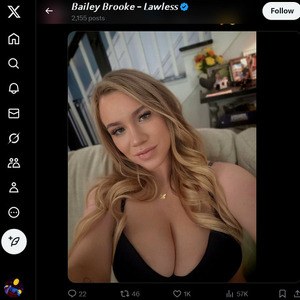 Bailey Brooke X/Twitter & 1059+ Twitter Porn Accounts Like X.com
