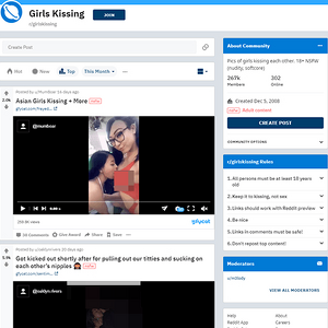 Girls Kissing, Reddit NSFW List