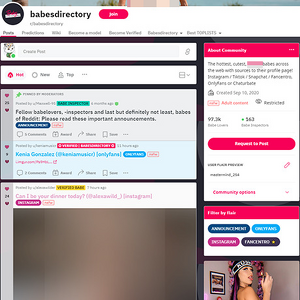 BabesDirectory, Reddit NSFW List