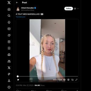 Chloe Chevalier, Comptes Twitter pornos