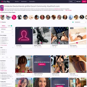 KaufMich, Escort Seiten