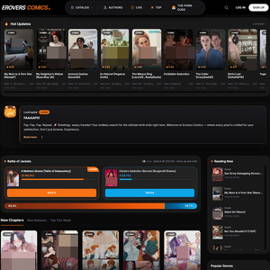 Erovers Comics, Piirretyn Pornon Sivustot