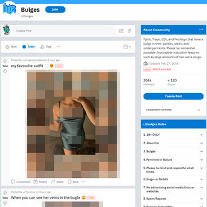 TBulges, Reddit NSFW List