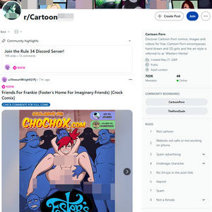 Reddit Cartoon Porn, Cartoon Porn Sites