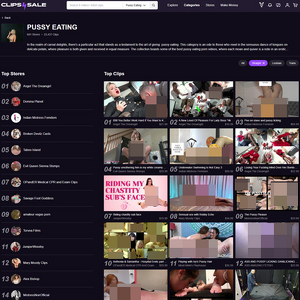 Clips4Sale Pussy Eating, Pussy Licking Sites