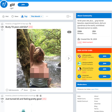 GILF Reddit