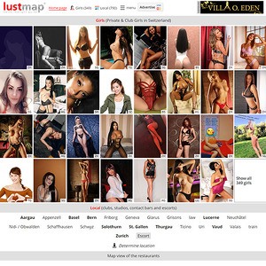 LustMap, Escort Seiten
