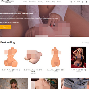 Monica Moments Dolls, Các Shop Búp Bê Tình Dục