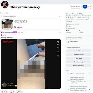 Reddit HairyWomenAreSexy, Hairy Pussy Porn Sites