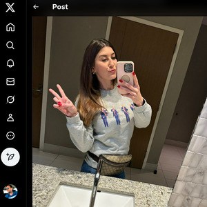 Amber Hahn, Twitter Porn Accounts