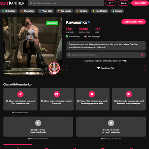 Kawaiiunko, Best SextPanther Models List