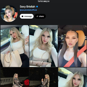 Sexy Briellah, OnlyFans Telegram Channels