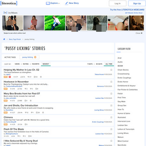 Literotica Pussy Licking, Pussy Licking Sites