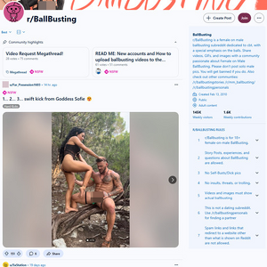Reddit BallBusting, Ballbusting Porn Sites