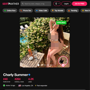 Charly Summer, Best SextPanther Models List