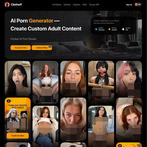 ClothOff, Situs Porno AI