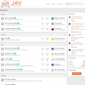 JAV Forum, Porno Foren