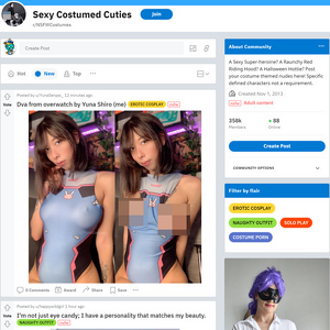 NSFWCostumes & 663+ Reddit NSFW List Like R/NSFWCostumes
