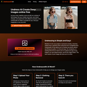 UndressWith AI, Undress AI Sites