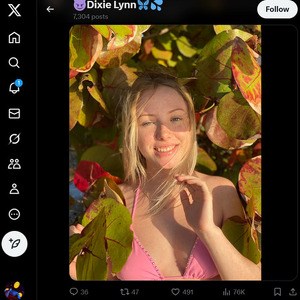 Dixie Lynn X/Twitter & 1053+ Twitter Porn Accounts Like X.com