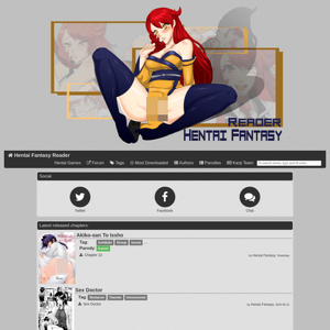 Hentai Fantasy, Siti Manga Hentai