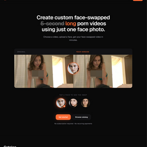 PornFace, אתרי פורנו AI
