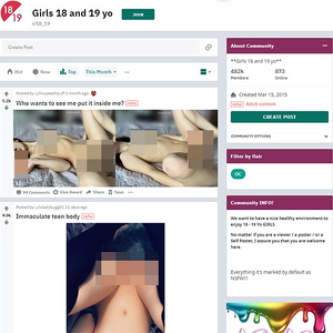 18_19, Reddit NSFW List