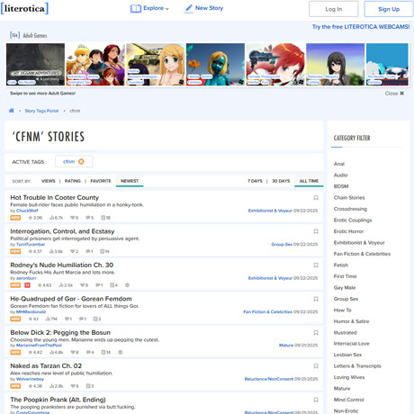 Literotica CFNM
