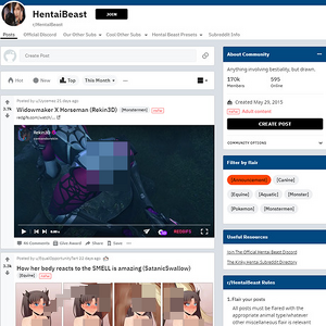 HentaiBeast, Reddit NSFW List